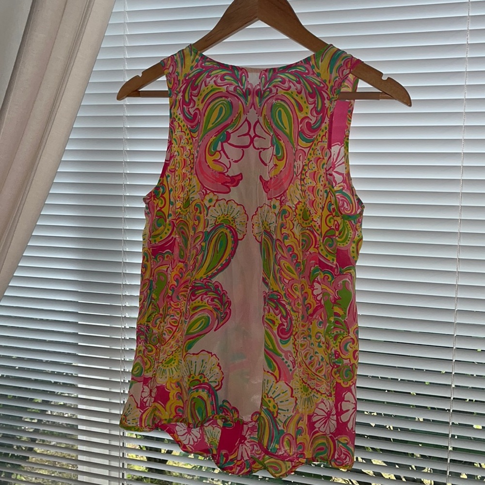 Lilly Pulitzer silk top